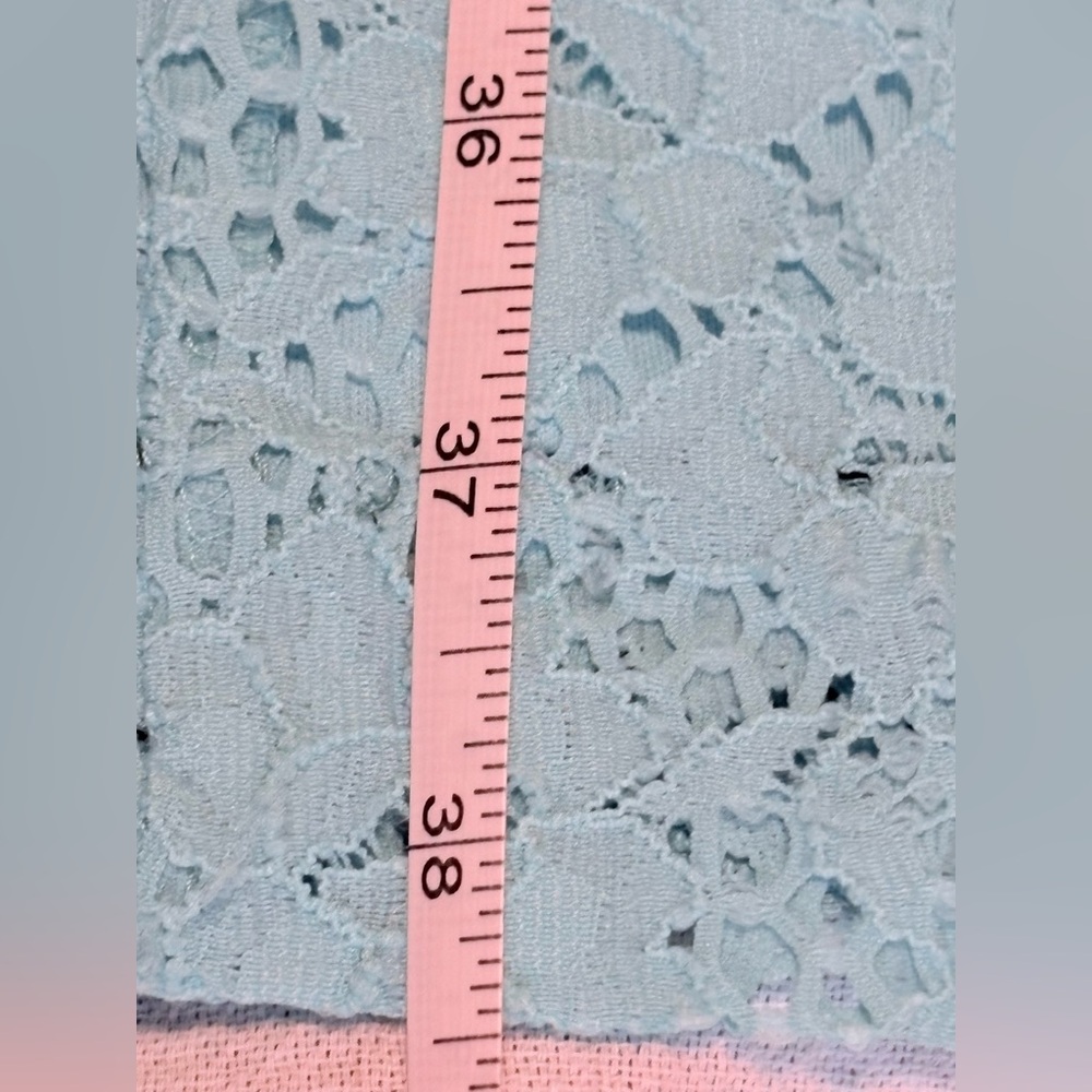 Lauren Ralph Lauren Turquoise colour Lace Dress - Picture 7 of 8